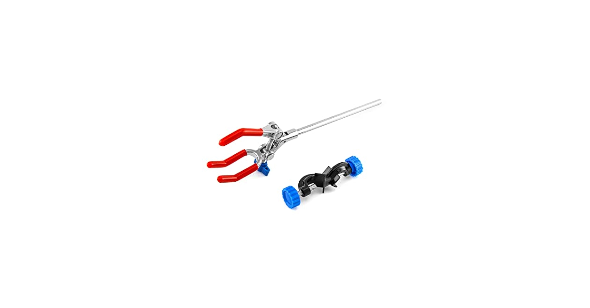 Amazon.com: QWORK Adjustable Lab Clamp with 3 Prong Finger